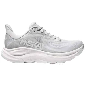 HOKA WOMENS CLIFTON 10 STANDARD B WIDTH Cosmic Grey - Picture 1 of 24