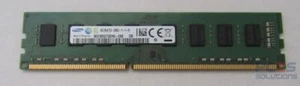 Samsung 1x 4GB DDR3-1600 UDIMM PC3-12800U Single Rank x8 Module - M378B5173CB0-C - Picture 1 of 1