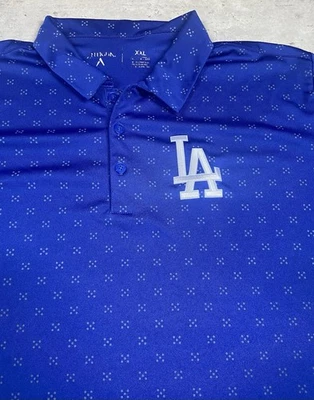 Polo de golf LA Dodgers XXL azul antigua Foto 1 de 4
