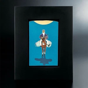 Kutani ware Takegoshi JapanCeramic Wall Art – From Afar Made in Japan - Picture 1 of 4