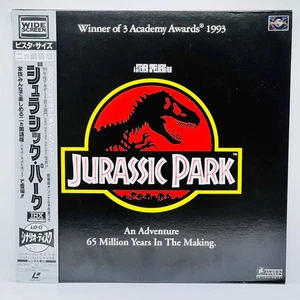 Jurassic Park [Multi-Audio] (PILF-1927) /w Obi Japanese Laserdisc English Dub - Imagen 1 de 8