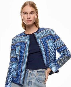 Central Park West Wren Steppjacke Patchwork Größe L - Bild 1 von 4