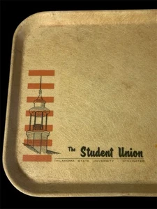 Oklahoma State University OSU The Student Union Vintage Cafeteria Camtray nostalgisch - Bild 1 von 8