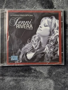 New/Sealed - JENNI RIVERA - LA MISMA GRAN SEÑORA - 2012 MEXICAN CD + DVD Cracked - Picture 1 of 4
