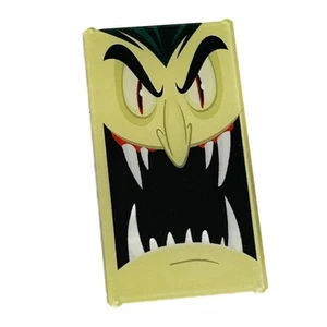 Dracula Halloween Decorated 4x6 Glass Window made using LEGO part - Picture 1 of 1