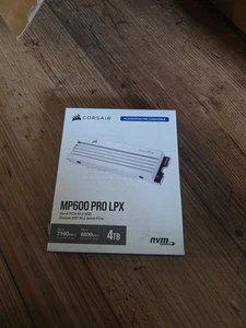 Corsair MP600 PRO LPX M.2 SSD 4TB Gen4 PCle PS5 Compatible New Sealed. - Afbeelding 1 van 2