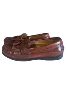 Dockers braune Leder-Halbschuhe mit Quasten Größe 9M - Bild 1 von 6