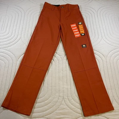 Мужские штаны для скейтбординга Dickies 30x32 дюйма обычный покрой рабочие универсальные оранжевые новые с ценниками - Изображение 1 из 4