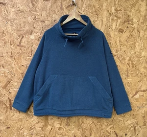 Jersey Mousqueton Mujer Azul Capucha Cuello EU 46 UK 18 XL Pullover Calzoncillo Sudadera - Imagen 1 de 10