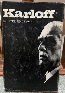 Boris Karloff Book by Peter Underwood 1972 Drake Pub. Inc. Very Good - Imagen 1 de 2