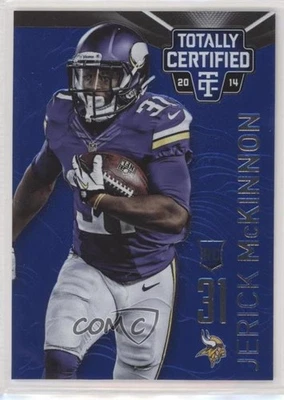 2014 Panini Totally Certified Platinum Blue /50 Jerick McKinnon #131 Rookie RC - Image 1 of 2