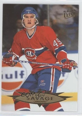 1995-96 Fleer Ultra Brian Savage #84 - Image 1 of 2