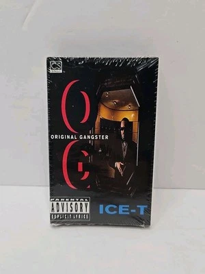 O.G. Original Gangster by Ice-T (Cassette, 1991) Single - Hip Hop - New Sealed - Image 1 of 3