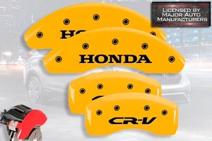 2023-2025 "Honda CR-V" Hybrid Front + Rear Yellow MGP Brake Disc Caliper Covers - Bild 1 von 10