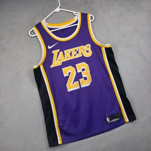 LeBron James LA Lakers Jersey Mens 48/L Nike DriFit #23 NBA Swingman Basketball - Picture 1 of 16