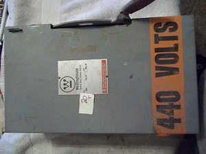 WESTINGHOUSE HEAVY DUTY SAFETY SWITCH HUN361 AMP 30 (GG4) - Picture 1 of 5