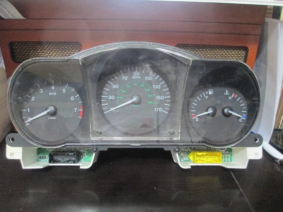 Cuadro de instrumentos velocímetro Jaguar XK8 2001-2002 FABRICANTE DE EQUIPOS ORIGINALES 170 MPH ENVÍO GRATUITO EE. UU. Foto 1 de 1