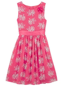 ABITO DA FESTA FLOREALE BAMBINA COLLEZIONE BPC ETÀ 11 O 146 CM NUOVO CON ETICHETTE - Foto 1 di 2