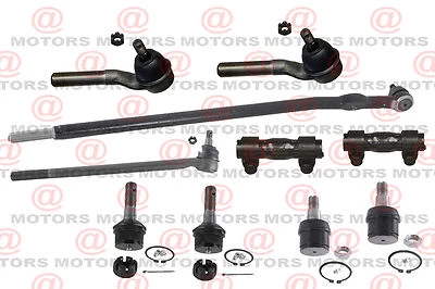 4WD Trucks Steering Parts Tie Rod End Ball joints Lower & Upper Ford F-250 85-94 - Image 1 of 4
