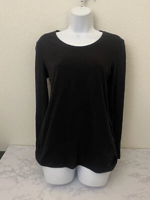 Camiseta No Boundaries NoBo Juniors L Negra Manga Larga Pullover Poliéster Suave F Foto 1 de 4