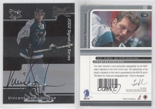 2002 ITG Be A Player Signature Series 2001-02 Buybacks Vincent Damphousse Auto
