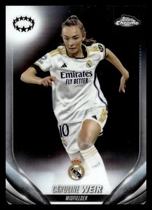 2023/24 Topps Chrome Caroline Weir 79 UEFA femminile - Foto 1 di 2