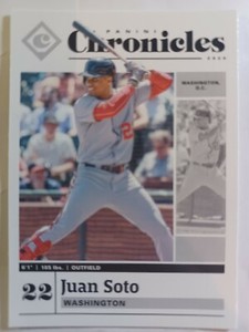 2020 Panini Chronicles #4 Juan Soto