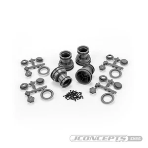 JConcepts Losi Mini LMT Tribute Monster Truck Grey Wheels - Set of 4 - Picture 1 of 1