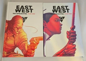 East of West Apocalypse anno 1 e 2 Hickman Dragotta copertina rigida HC immagine uno due - Foto 1 di 9