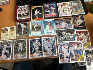 Yankees Baseball Card Lot - Topps, Donruss, Allen Ginter & Series One Topps Pack - Picture 1 of 3