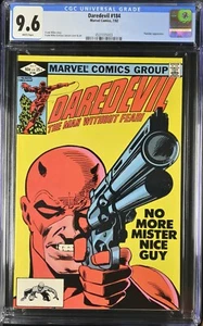 DAREDEVIL #184 * PUNISHER appearance WHITE pgs 9.6 CGC * like cbcs 1982 - Picture 1 of 2