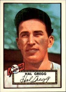 1983 Topps Reprint 52 #318 Harold Gregg