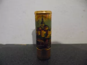 Rare Ancien Briquet "Rouge à lèvres" Mont St Michel Vers 1960 Stock "Neuf" 5 cm - Imagen 1 de 5