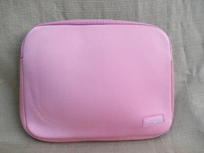 NUEVO NEOPRENO ROSA CREMALLERA SUAVE MANGA BOLSA NEOCASE (13" ANCHO X 9.5" ALTO) Foto 1 de 4