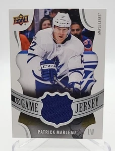 2018-19 Upper Deck UD Game Jersey Patrick Marleau #GJ-PM - Picture 1 of 2