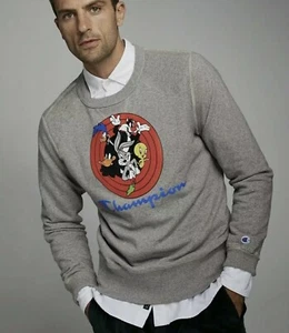 Todd Snyder x Champion + Looney Tunes Gang Reverse Weave Crew Sweatshirt size XL - Picture 1 of 5
