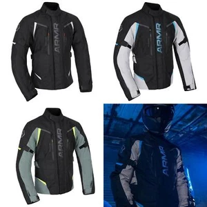 ARMR Kiso 4.0 Mens Motorcycle Bike Jacket Waterproof Touring All Year Thermal - Picture 1 of 38