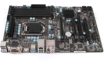 ASRock Mainboard B75 Pro3, LGA 1155/Sockel H2, Intel B75 Chipsatz, DDR3 Arbeitsspeicher - Bild 1 von 4