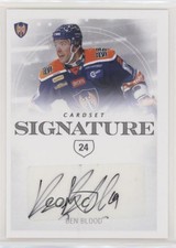 2019-20 Cardset Finland SM-liiga Series 1 Signatures /125 Ben Blood Auto