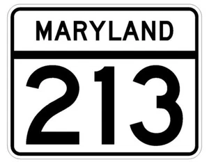 Maryland State Highway 213 Sticker Decal R6041 Highway Sign Road Sign - Picture 1 of 1