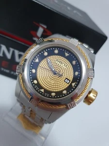 Invicta Reserve Bolt Zeus Gold Rope Auto Swiss-made Automatic Rare - Picture 1 of 8