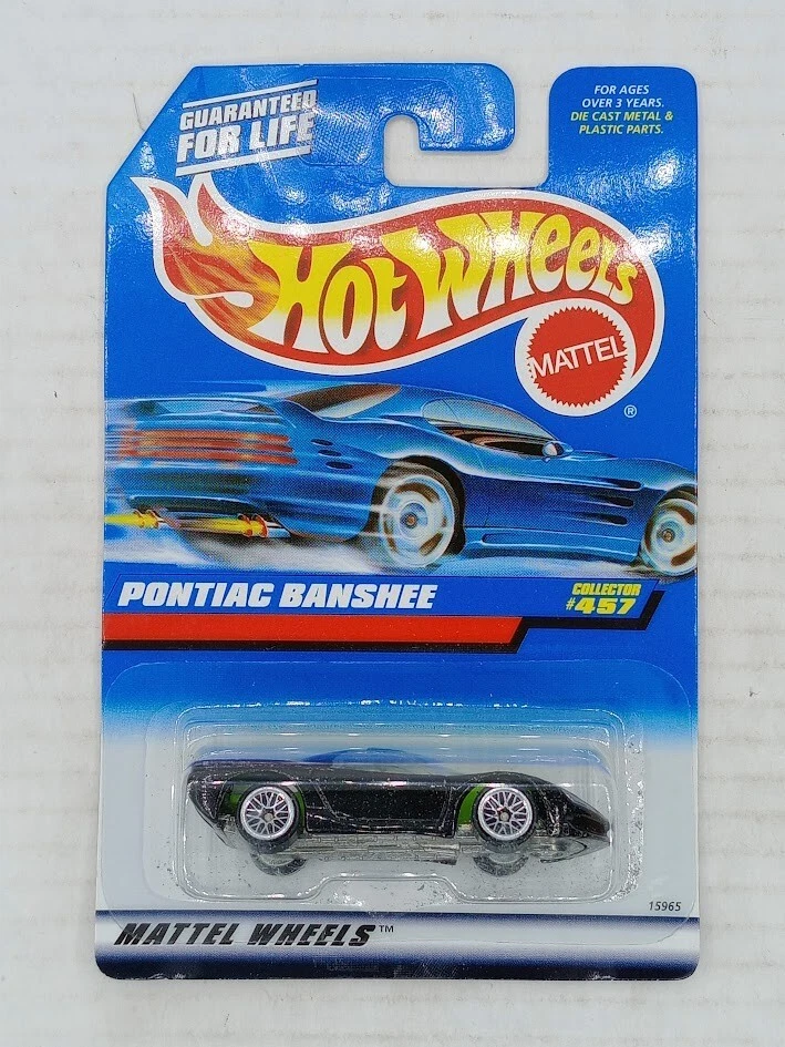 Hot Wheels Pontiac Banshee (1997) Mattel Collector Toy Car #457