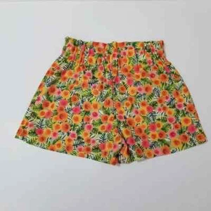 Mayoral little girl floral lightweight summer shorts size 7 (F14) - Picture 1 of 5