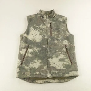 Cabelas Vest Mens Medium Green 4Most Windshear Wooltimate Wool Fleece Hunting - Picture 1 of 12