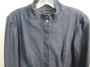 Chaqueta de jean Tribal para mujer con cremallera azul talla 4 - Imagen 1 de 9
