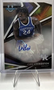Chris Livingston 2022-23 Bowman Best U AUTO RC CARD Wildcats - Picture 1 of 2