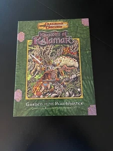 GARDEN OF THE PLANTMASTER: CAMPAIGN RESOURCE Signed By Robert Kuntz VG+ AF1 - Picture 1 of 4
