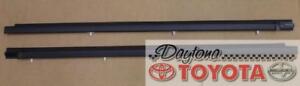 OEM TOYOTA TACOMA EXTERIOR WEATHERSTRIP SET FRONT 2 WINDOWS ONLY 