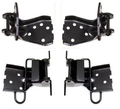 ¡NUEVO! Juego de 4 bisagras de puerta izquierda derecha inferior Ford Mustang 1971-1972-1973 Foto 1 de 4