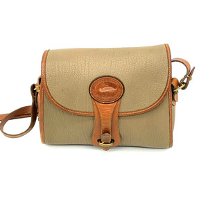 dooney and bourke beige handbolsa